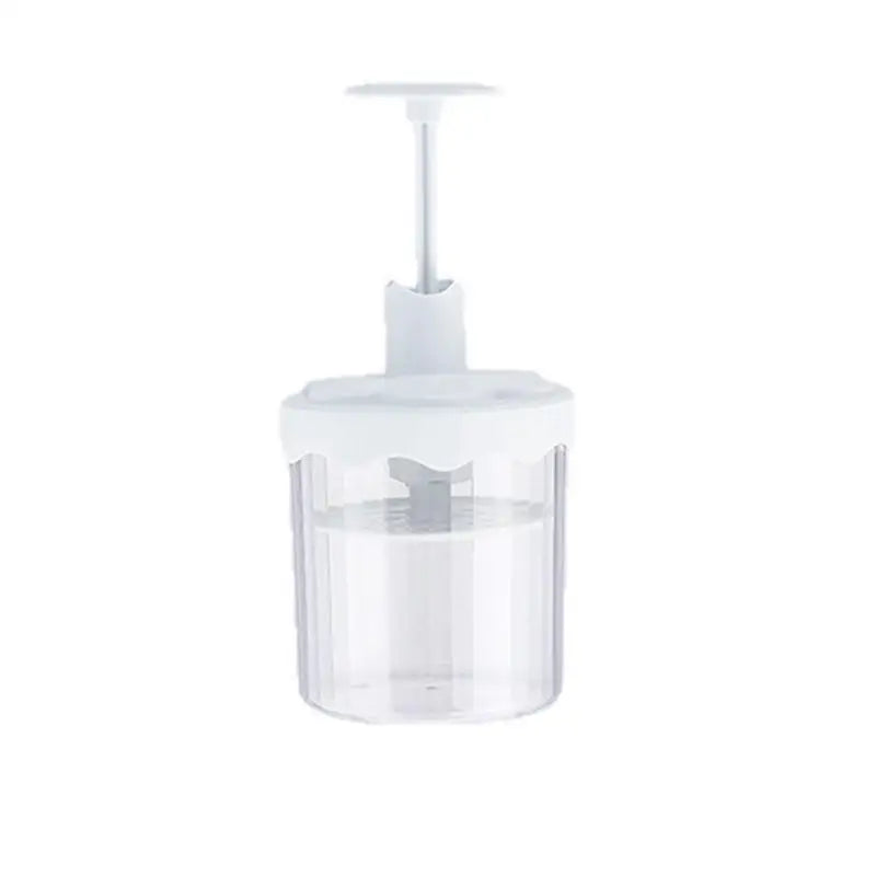 Compact Durable Facial Cleansing Foam Maker Clear Bottle Portable Reusable Foaming Bottle Face Wash Bubble Maker Skincare Bubble Peaceful Pleasures Health and Wellness White