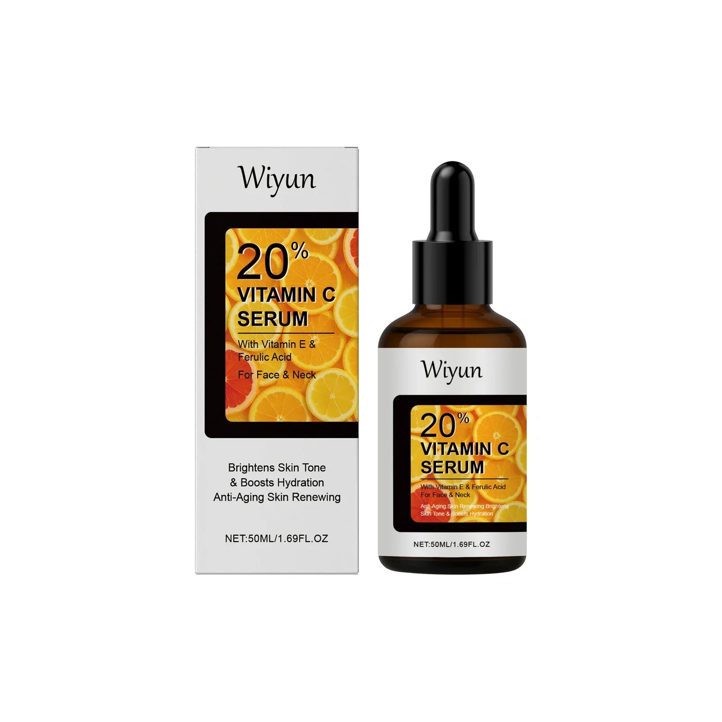 WIYUN Vitamin C Face Serum – Brighten, Firm & Hydrate