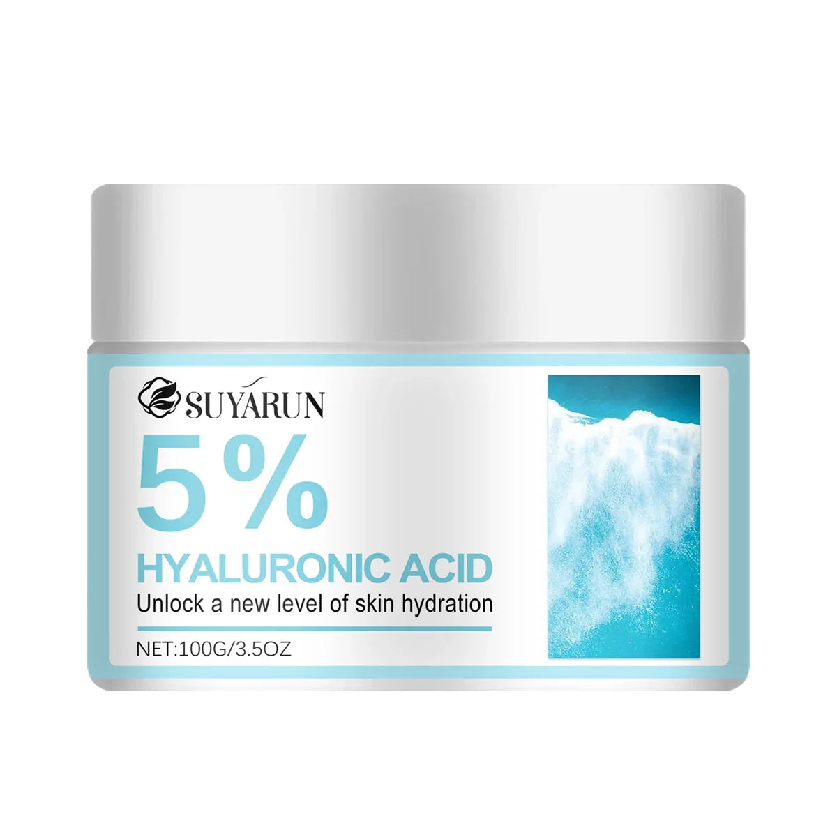 SUYARUN 5% Hyaluronic Acid Face Cream – Hydrating & Firming
