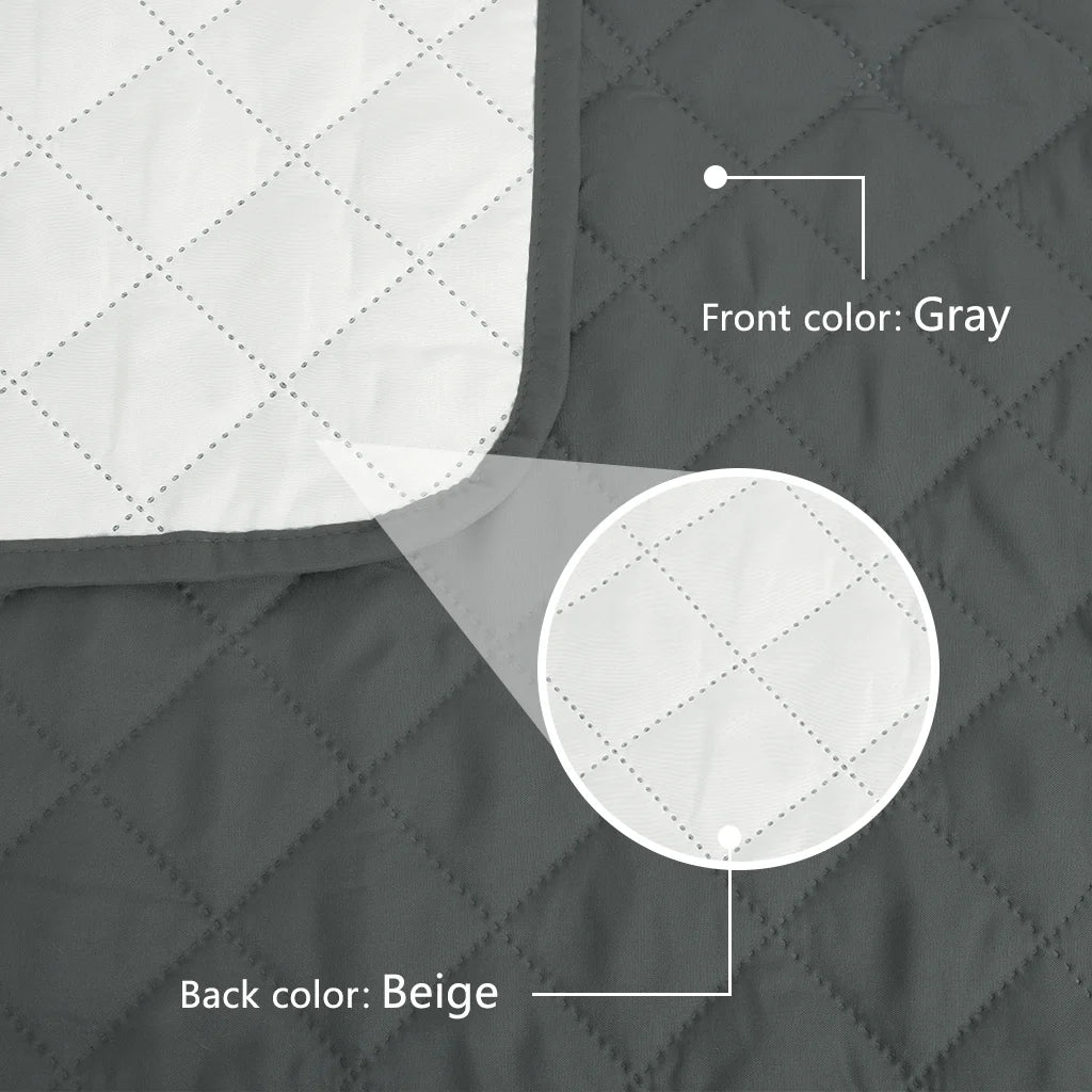 Waterproof Sofa Cover Quilted Anti-wear Armchairs Couch Covers for Dog Pet Kids Recliner Slipcovers Home Furniture Protection Peaceful Pleasures Health and Wellness