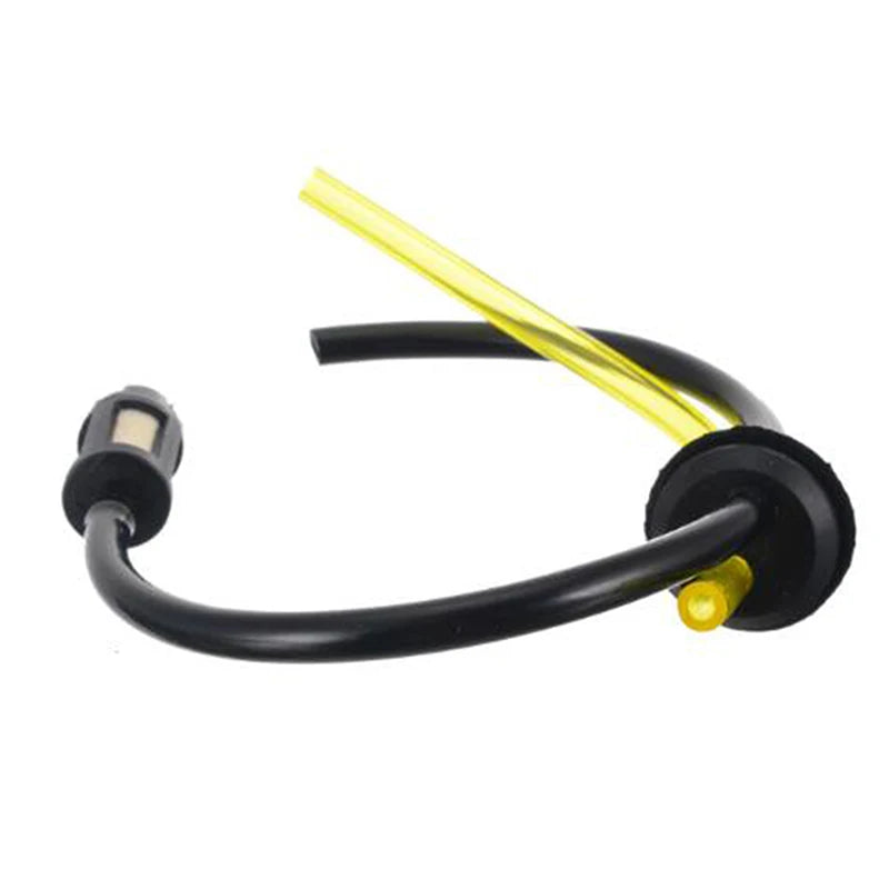 Universal Grass Trimmer Fuel Line Oil Pipe Filter Kit Lawn Mower Petrol Gas Hose Brush Cutter Spare Parts Peaceful Pleasures Health and Wellness 2Pcs black L