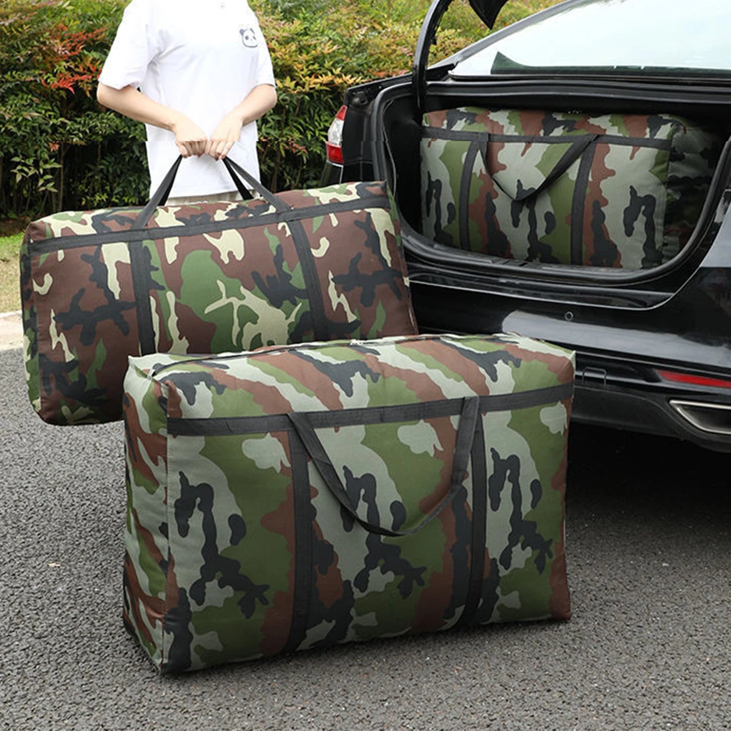 150L Extra Large Moving Bags | Heavy Duty Oxford Storage Bags