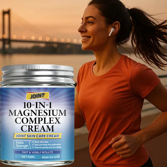 10-in-1 Magnesium Body Cream with Collagen & Retinol | 100g Body Moisturizing Cream Peaceful Pleasures Health and Wellness