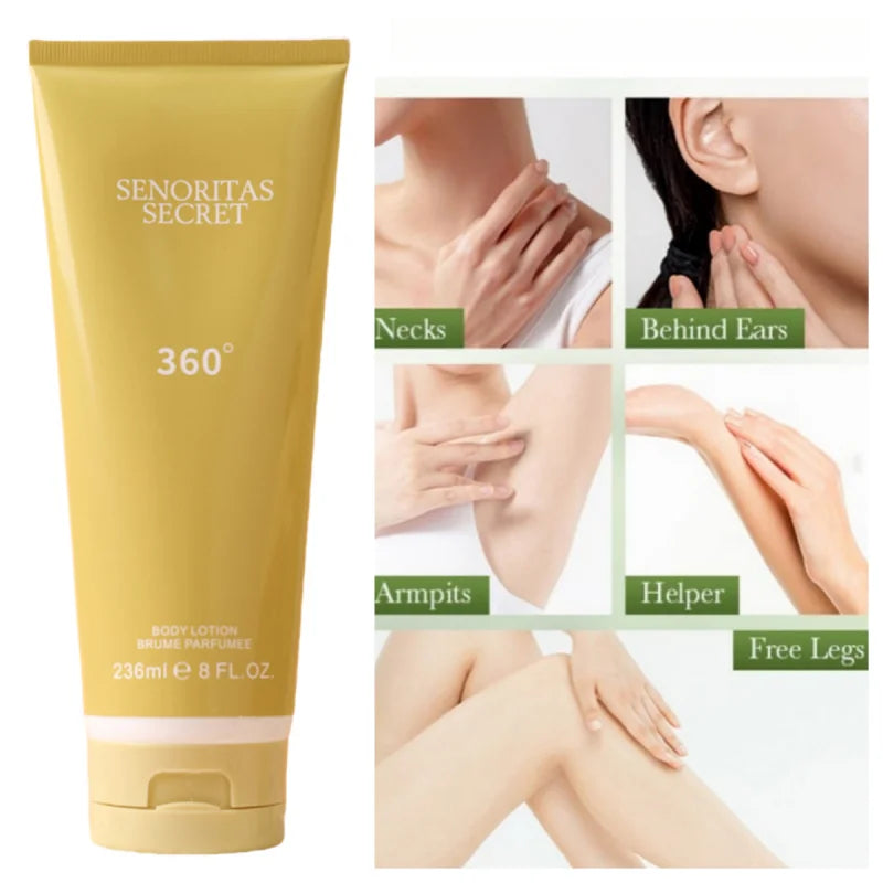 236mlMoisturizing and hydrating perfume body lotion, refreshing and non-greasy, long-lasting fragrance, suitable for all seasons Peaceful Pleasures Health and Wellness