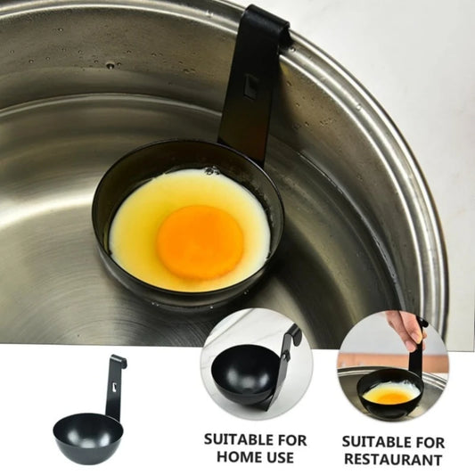 Hanging ear style water boiled and poached egg cooker for home use boiled egg for breakfast separated egg soup steamed egg spoon Peaceful Pleasures Health and Wellness