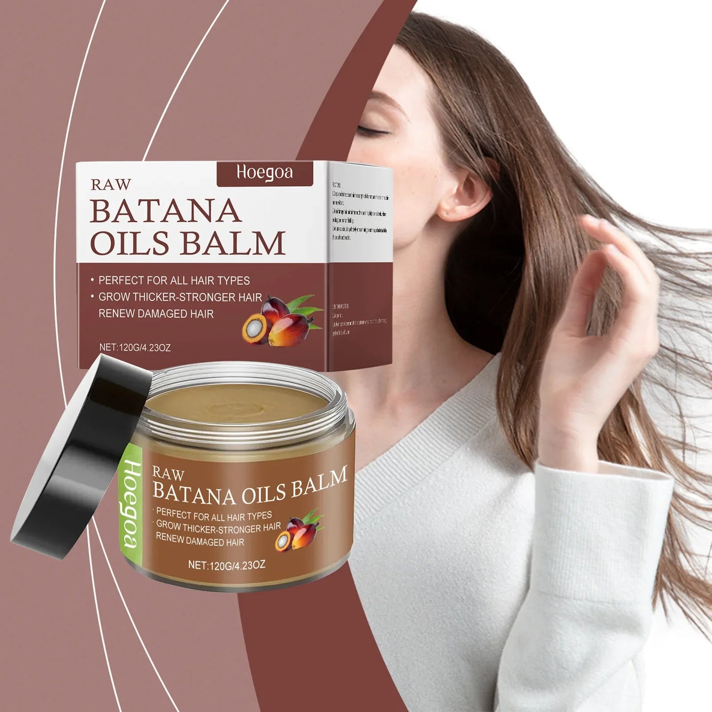 HOEGOA Batana Oil Hair Mask – Nourish, Strengthen & Thicken
