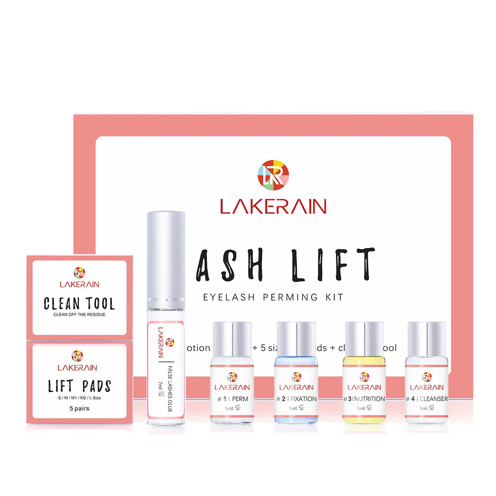 Free Shipping Lash Lift Kit Long Lasting Eyelash Lifting Perming Lotion Fixation Glue Curly Lasher Beauty Salon Home Use Pro Kit Peaceful Pleasures Health and Wellness kit