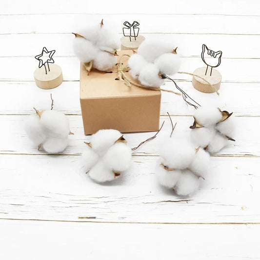 Cotton Ball Artificial Flowers 5CM – Wedding & DIY Decor 5/10 Pcs Artificial Flowers Peaceful Pleasures Health and Wellness