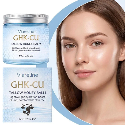 GHK-Cu Copper Peptide Tallow Balm Day & Night Cream | 60g Face & Body Balm Oasis Select
