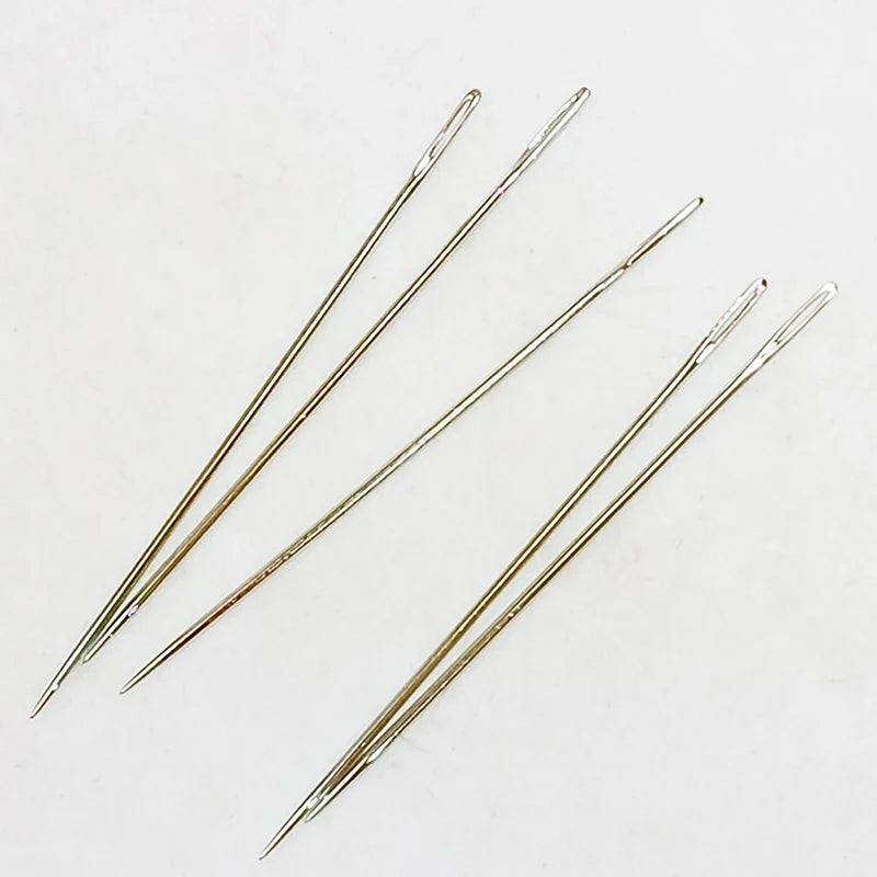 25Pcs Large Eye Sewing Needles Set – Yarn Leather Steel