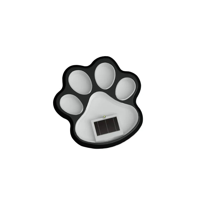 Solar Dog Paw Print LED Garden Ground Light | Outdoor Decor Solar Garden Light Peaceful Pleasures Health and Wellness
