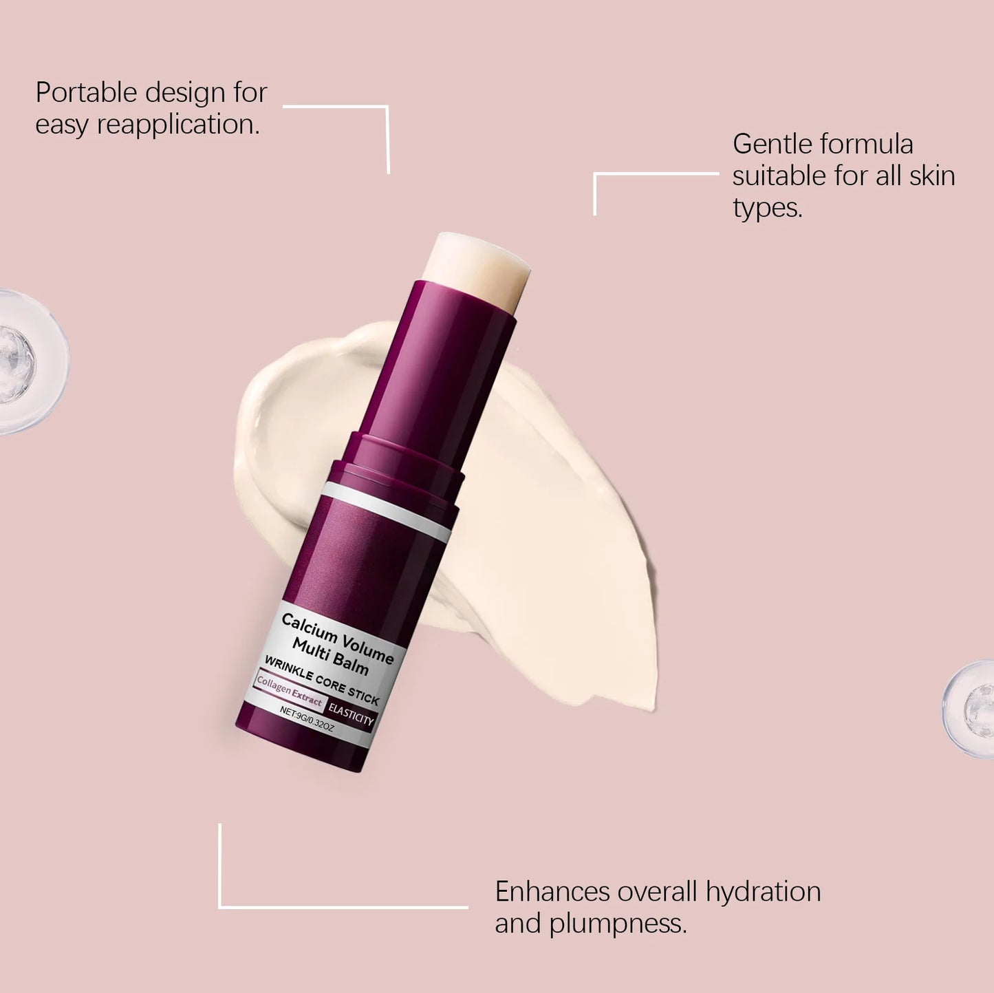 Collagen Balm Stick – Deep Hydration Face & Eye Firming Cream