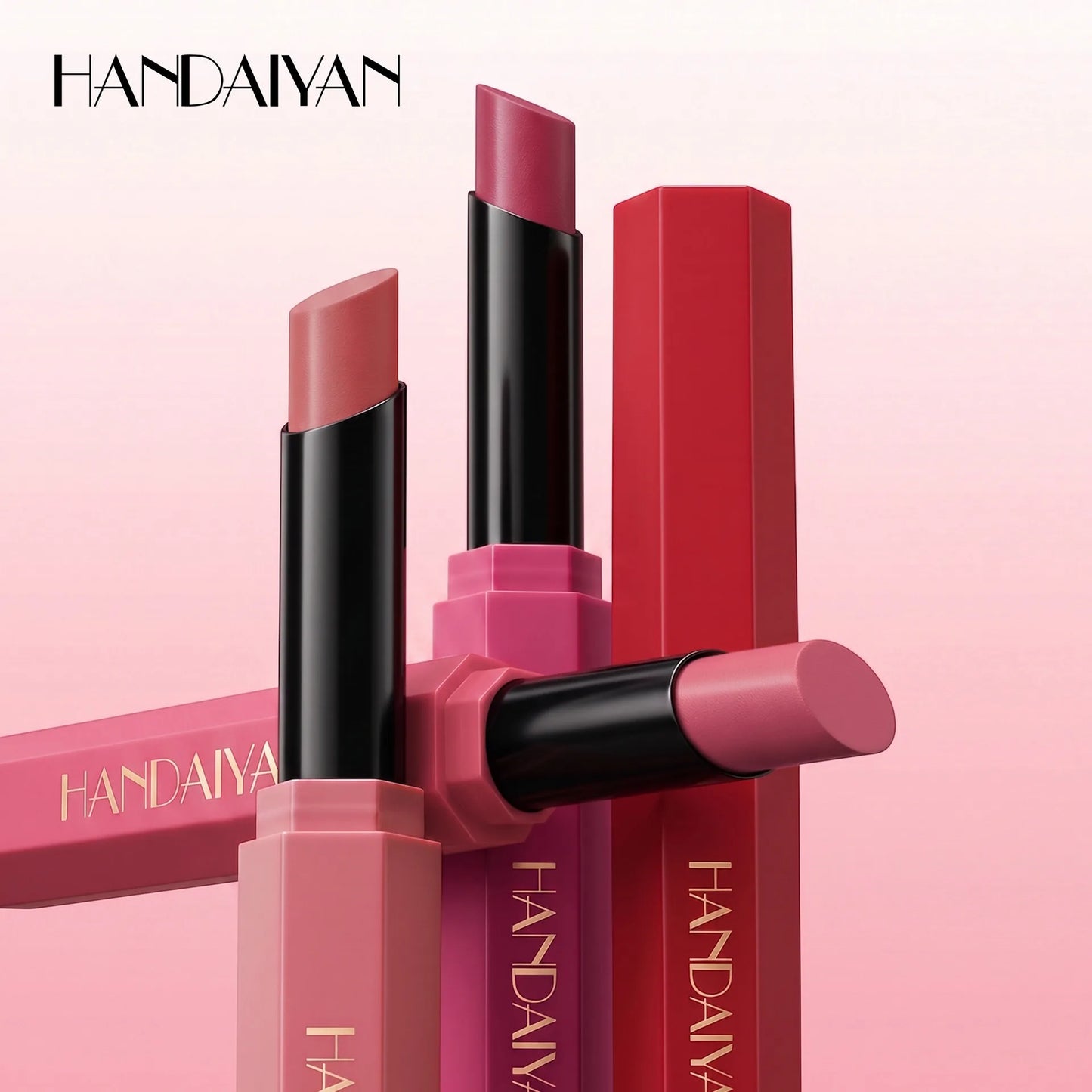 Sparkling Grapefruit Matte Lipstick – Waterproof & Moisturizing