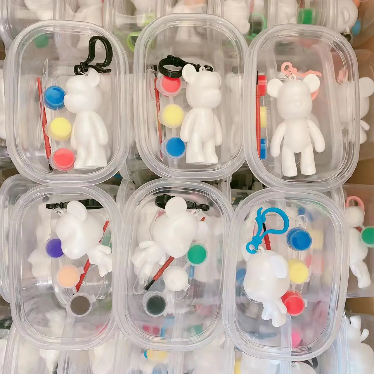 Bview Art Random 2 Kids DIY Craft Fluid Bear Doodle Toy Violent