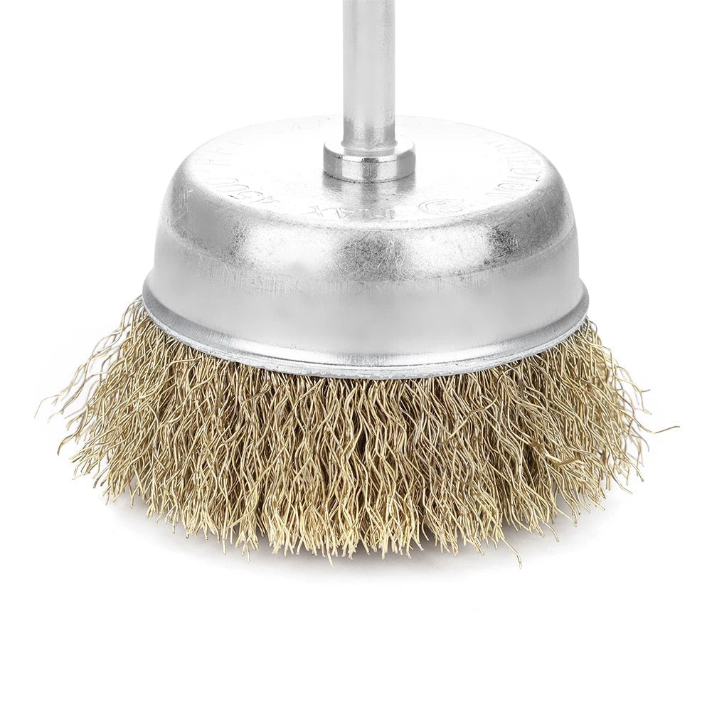 Wire Brush Cup Flat Brushes Drill Wheel Tools
