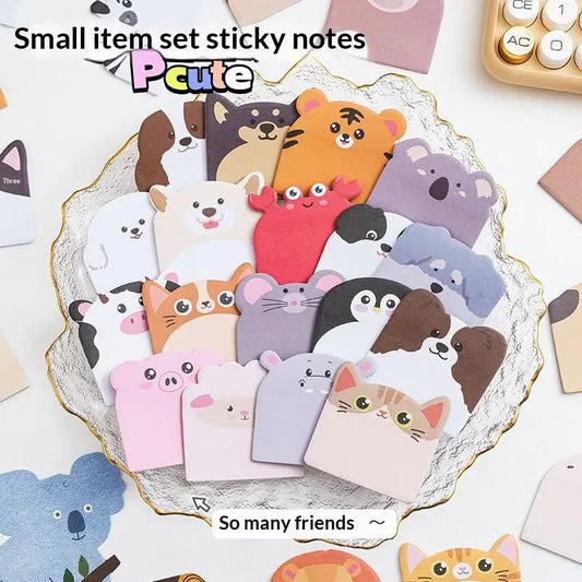 Cute Animal Shaped Sticky Notes – 240 or 960 Sheet Memo Pads Animal Sticky Notes Oasis Select