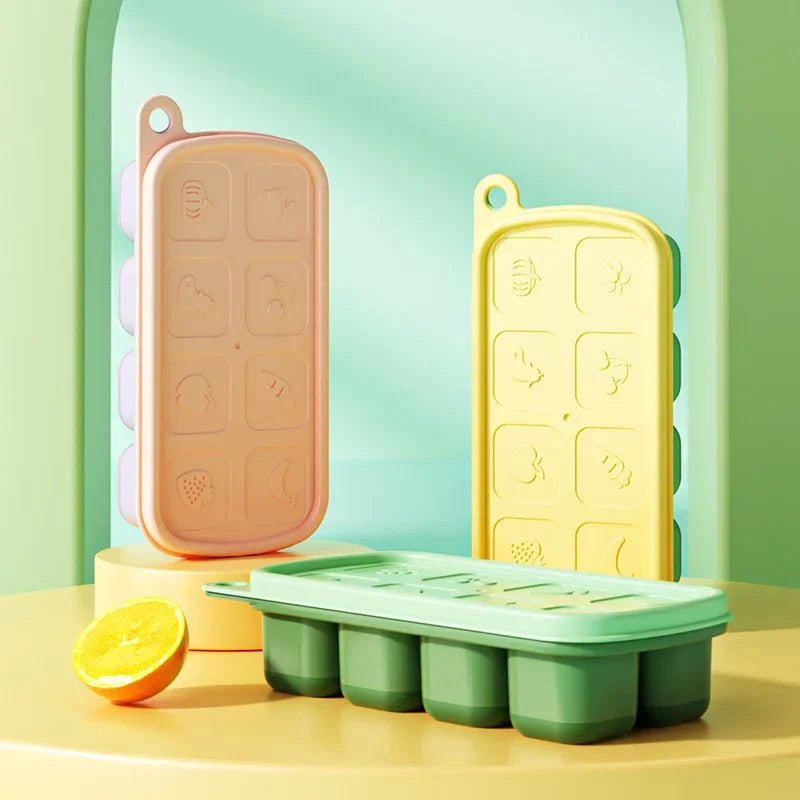 Silicone Ice Cube Molds, Food Grade Ice Trays for Home Kitchen, Reusable Freezer Ice Maker Mold for Cocktail Beverage, Baby Ice Peaceful Pleasures Health and Wellness