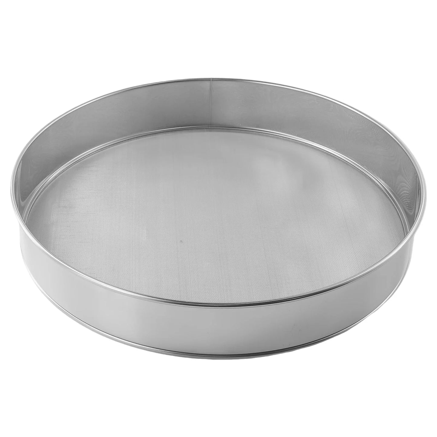 Stainless Steel DIY Flour Sieve Kitchen Fine Mesh Oil Strainer Sifter