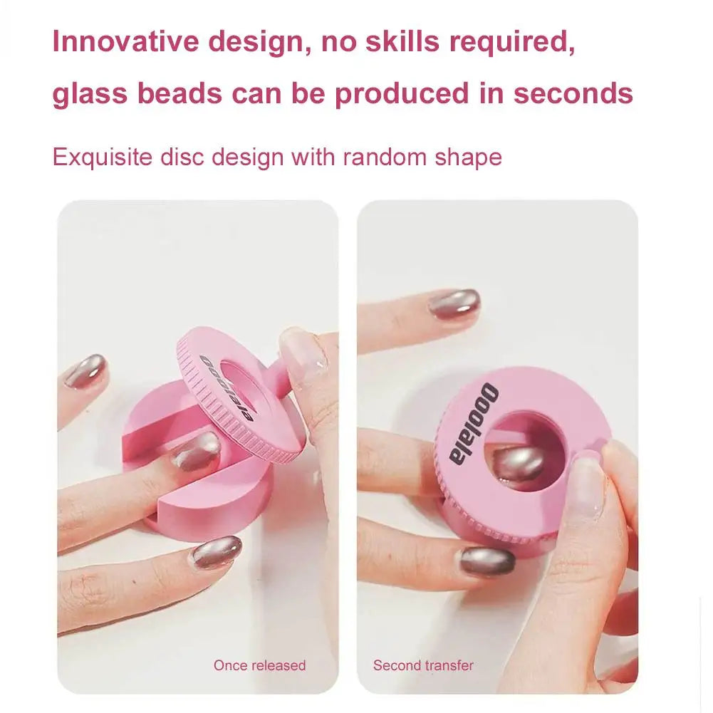 Rotating Cat Eye Nail Magnet Tool – N52 Glass Bead Spinner for Cat Eye Gel Polish, Nail Art Salon & DIY Peaceful Pleasures Health and Wellness