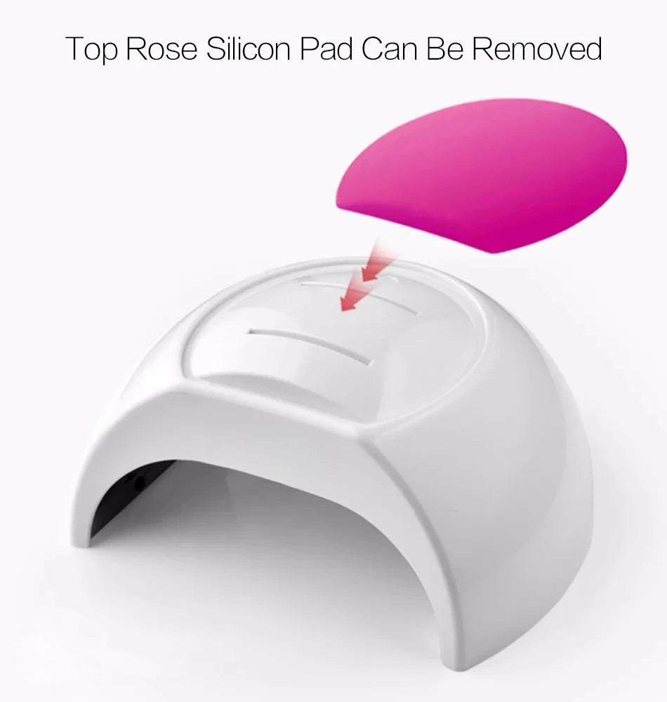 48W/80W SUN LED Nail Lamp UV LED Lamp Nail Dryer 36 PCS LEDs Nail Lamp for Curing UV Gel Nail Polish with Sensor LCD Display Peaceful Pleasures Health and Wellness