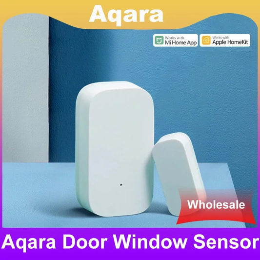 Original Aqara Door Window Sensor Zigbee Wireless Connection Smart Mini Door Sensor HomeKit Smart Home for Xiaomi Mijia Mi Home Peaceful Pleasures Health and Wellness