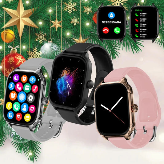CHAONB H9 Smartwatch – Calls, Heart Rate & Fitness Tracker Smartwatch Peaceful Pleasures Health and Wellness