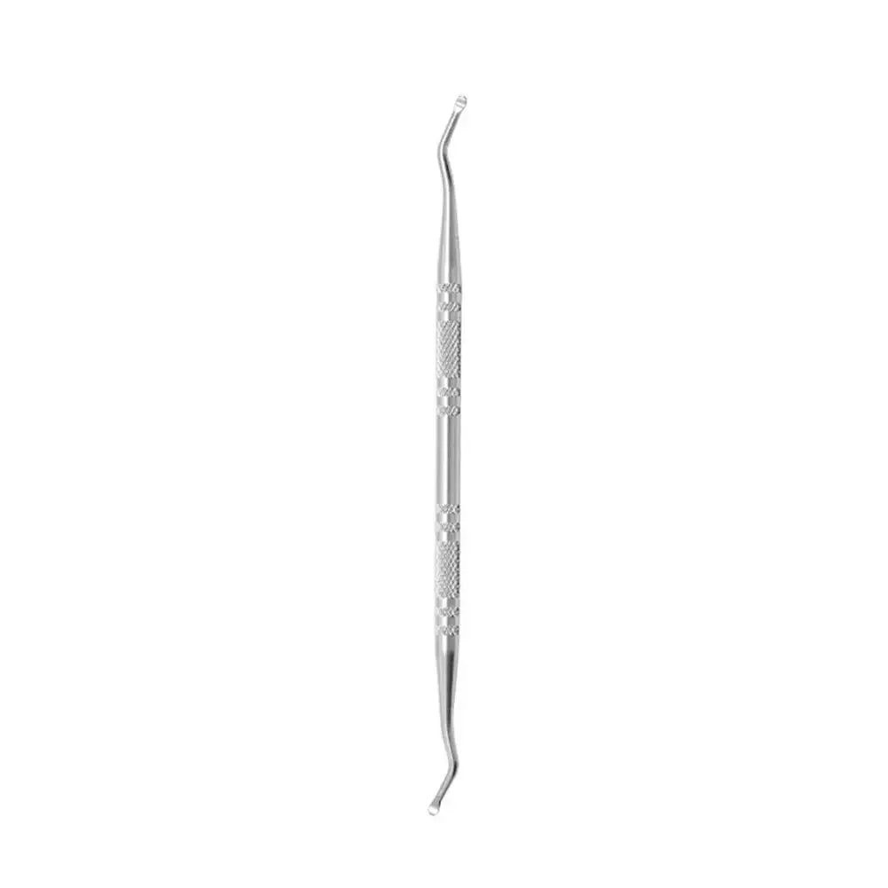 1/3pcs Stainless Steel Armor Remover Paronychia Cuticle Pedicure Double Head Nail Groove Scoop Tick Ingrown Toenail Pick Tool Peaceful Pleasures Health and Wellness B