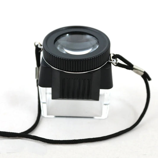 Cylindrical Acrylic Film Slide Collector Negative Film Hd 10X Magnifying Glass Reverse Film Eyepiece Small Cylinder Magnifier Peaceful Pleasures Health and Wellness 10X