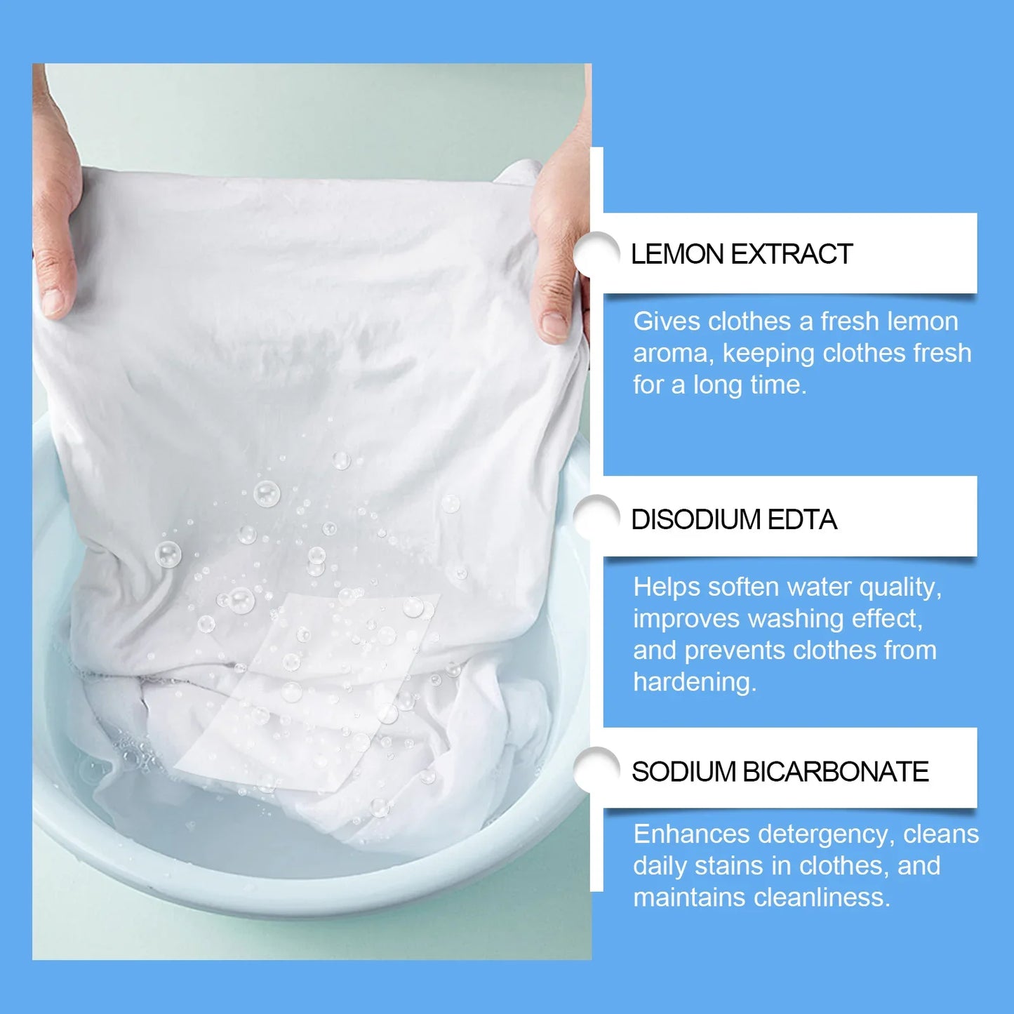 Jaysuing Laundry Detergent Sheets 30pc – Stain & Odor Remover