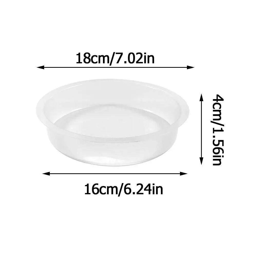 Plastic Birdbath Bowl & Hummingbird Water Dish Tray for Garden