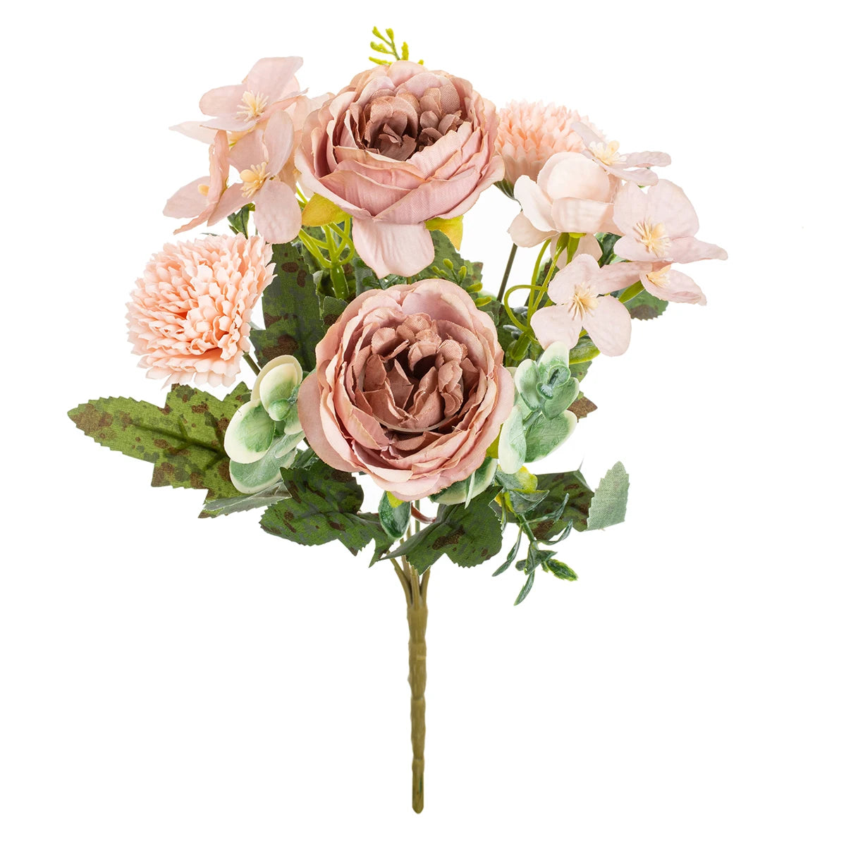 Silk Peony & Chrysanthemum Artificial Flowers – Wedding & Home