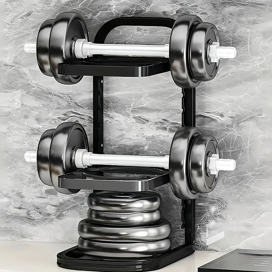 Adjustable Multi-Layer Kitchen Shelf – Pot Rack & Organizer