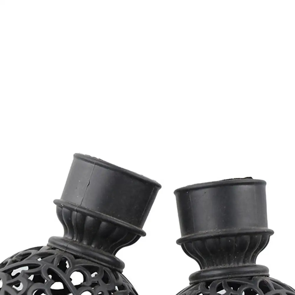 Decorative Curtain Rod End Caps Set of 2 | 28mm Finials