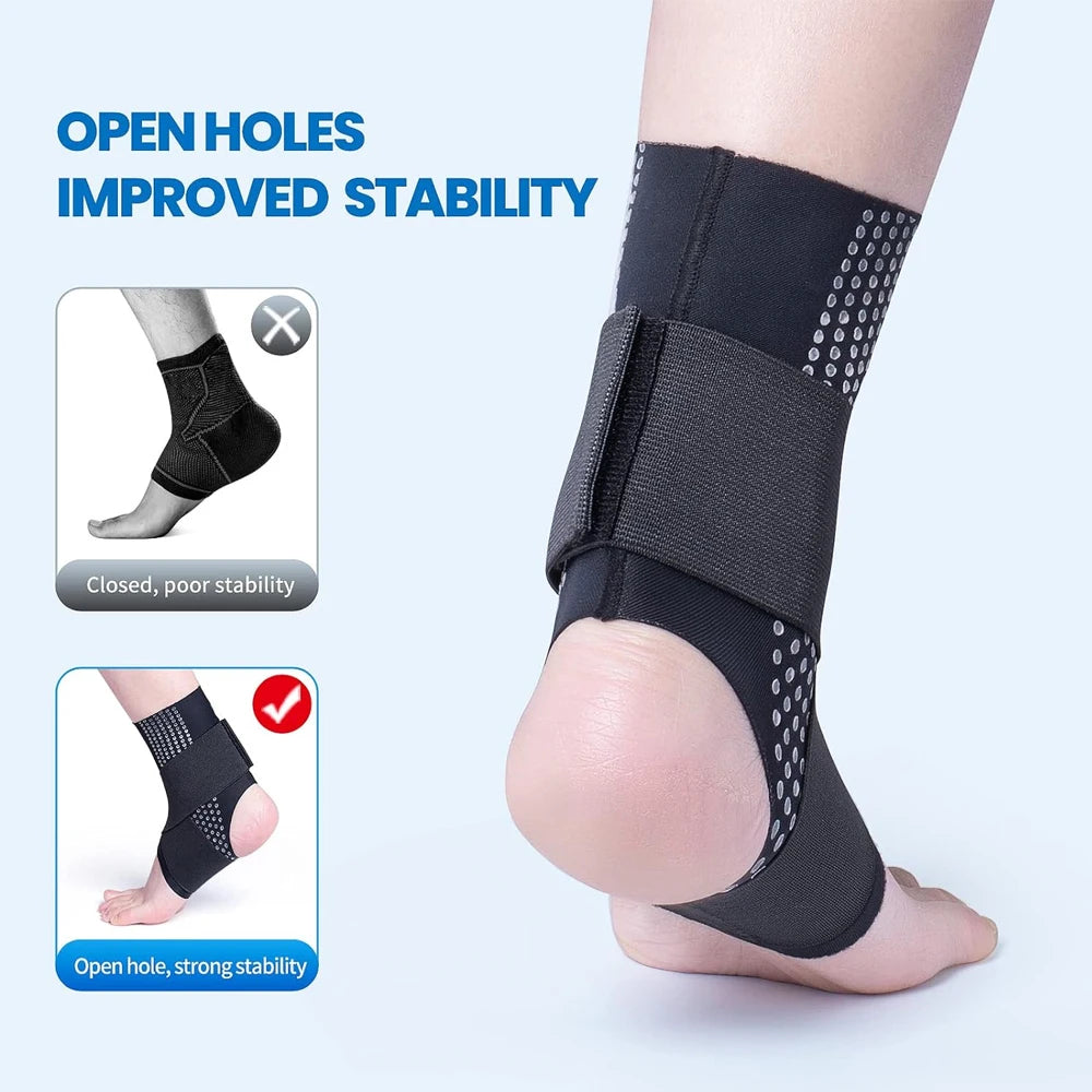 WEFITON Ankle Brace Compression Support – Sprain & Pain Relief Ankle Brace Support Peaceful Pleasures Health and Wellness