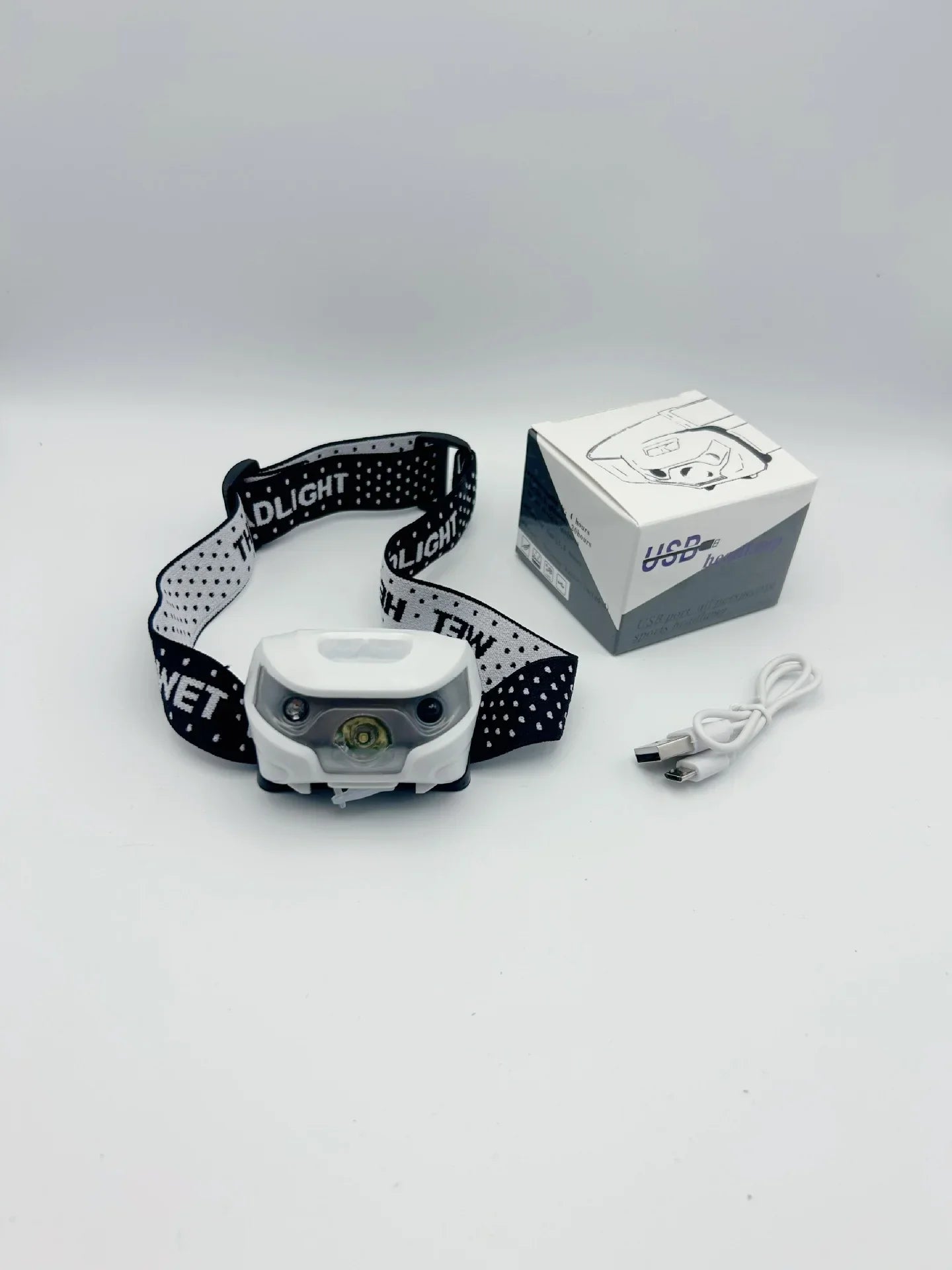 SHINEKNOT LED Rechargeable Headlamp | Smart Sensor, Waterproof