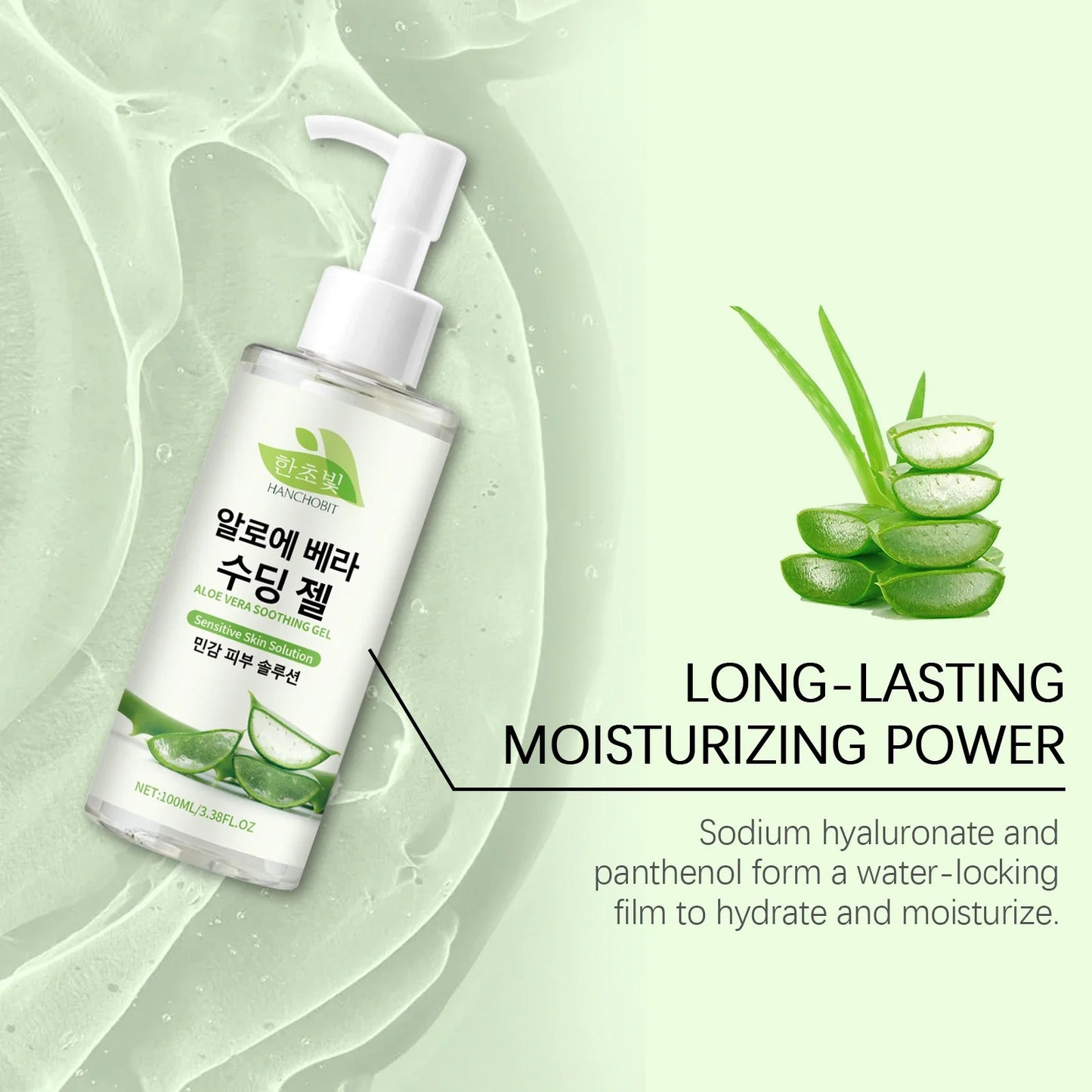 Hanchobit Aloe Vera Soothing Gel – Deep Hydration Moisturizer