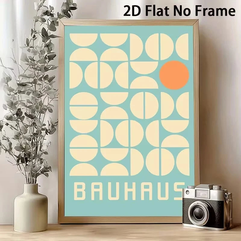 Modern Abstract Canvas Wall Art Print | Home Decor Poster