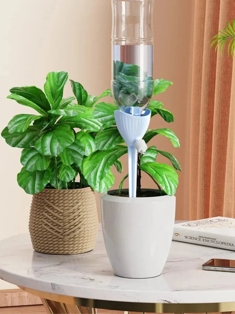 4-Pack Adjustable Self Watering Spikes | Auto Drip Irrigation