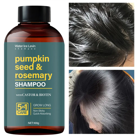 Pumpkin Seed & Rosemary Shampoo | Castor Oil & Biotin Hair Growth Hair Growth Shampoo Peaceful Pleasures Health and Wellness