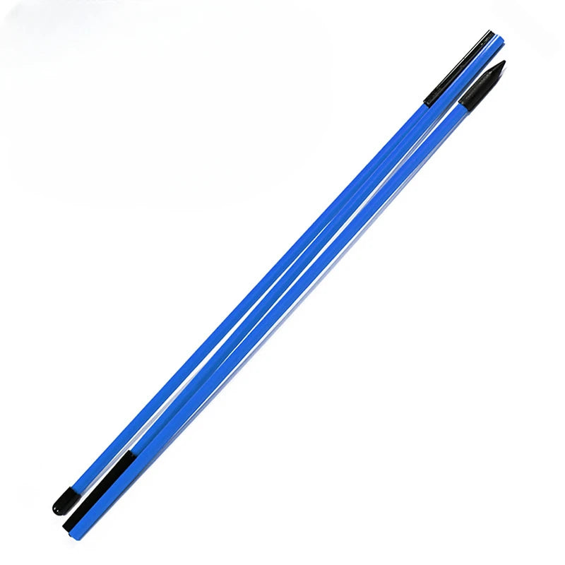 Golf Alignment Stick Folding Swing Training Aid | Practice Rod Golf Training Aid Peaceful Pleasures Health and Wellness blue-1pc