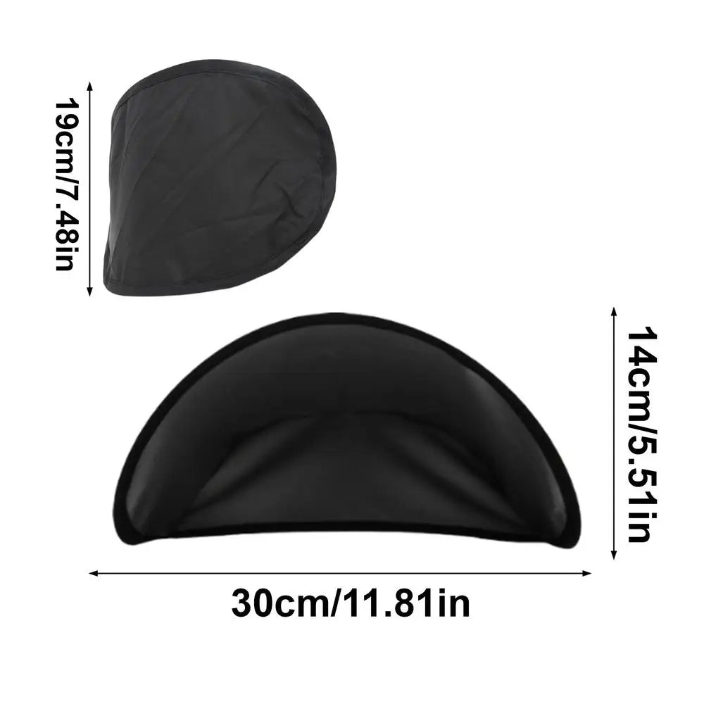 Car GPS Navigation Sunshade Visor Cover Sun Shade Barrier Light Cover GPS Navigator Sun Shade Case Auto Interior Accessories Peaceful Pleasures Health and Wellness 1pcs