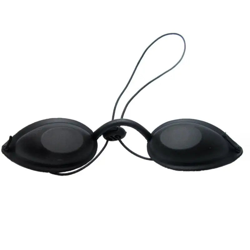Laser Beauty Instrument, Eye Mask, Goggles, Photon Rejuvenation Eye Mask Sunbathing Sun Shading Thickened Silicone Cover Peaceful Pleasures Health and Wellness black