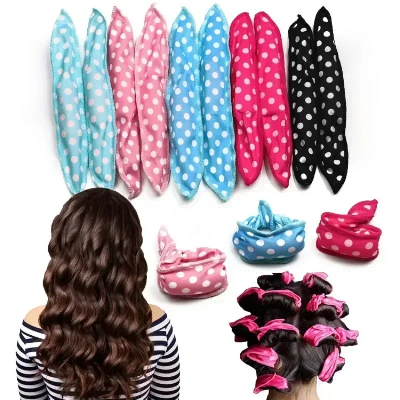Best Flexible Foam and Sponge Magic Care DIY Styling Tools 10Pcs/Lot Hair Curlers Soft Sleep Pillow Rollers Set Peaceful Pleasures Health and Wellness