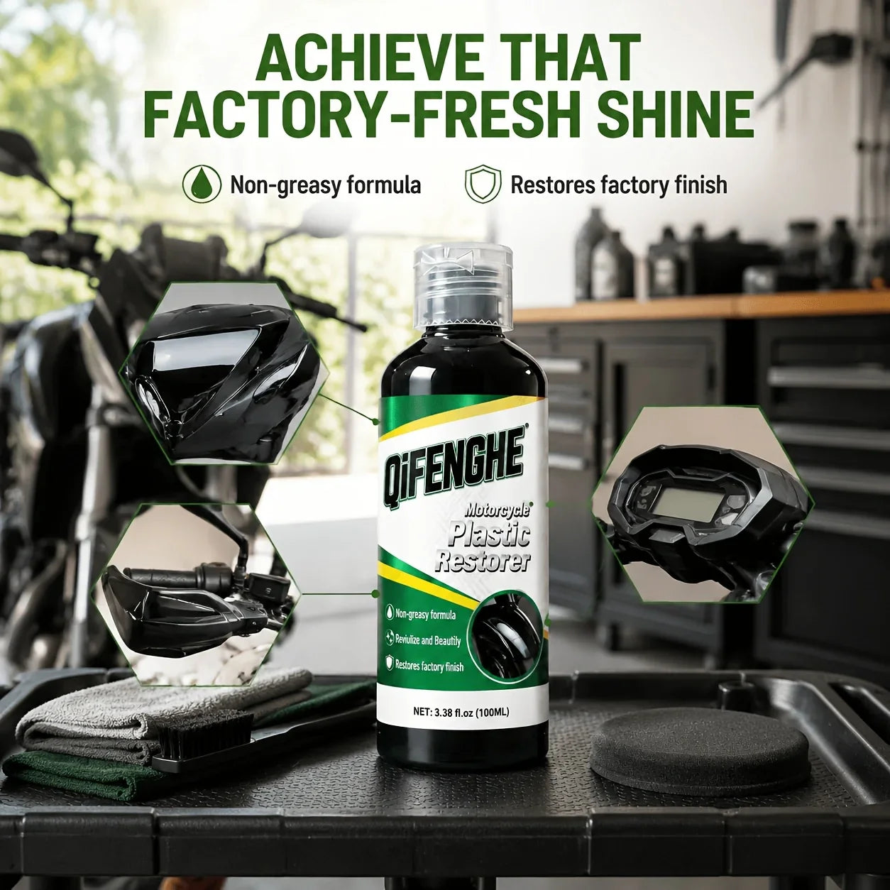 Back to Black Car Plastic Restorer & Auto Polish Coating