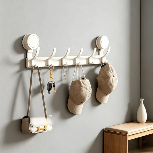 Aluminum Suction Cup Hooks Set of 8 – No-Drill Organizer Suction Cup Hooks Peaceful Pleasures Health and Wellness