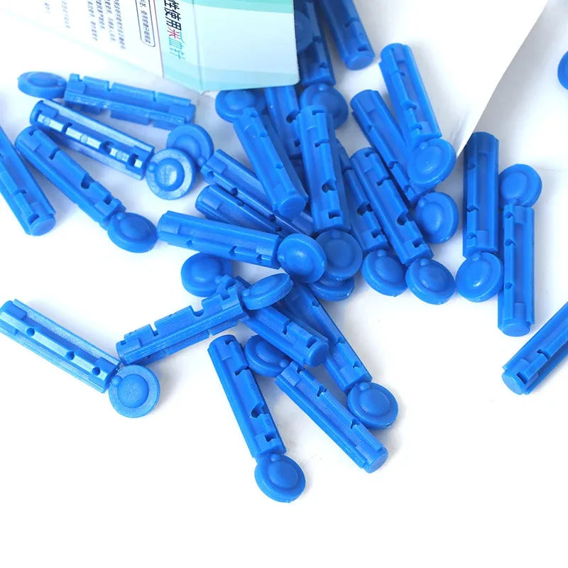 50-Pack 28G Soft Lancet Needles for Blood Glucose Diabetes Testing