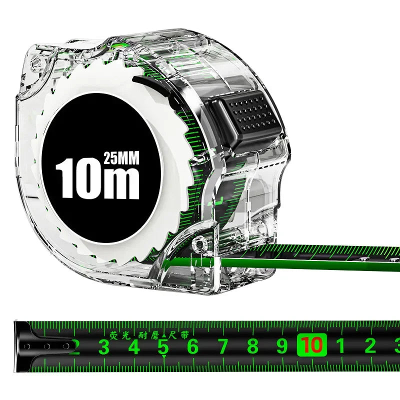 10M Self-Locking Tape Measure – Precision, Drop-Proof