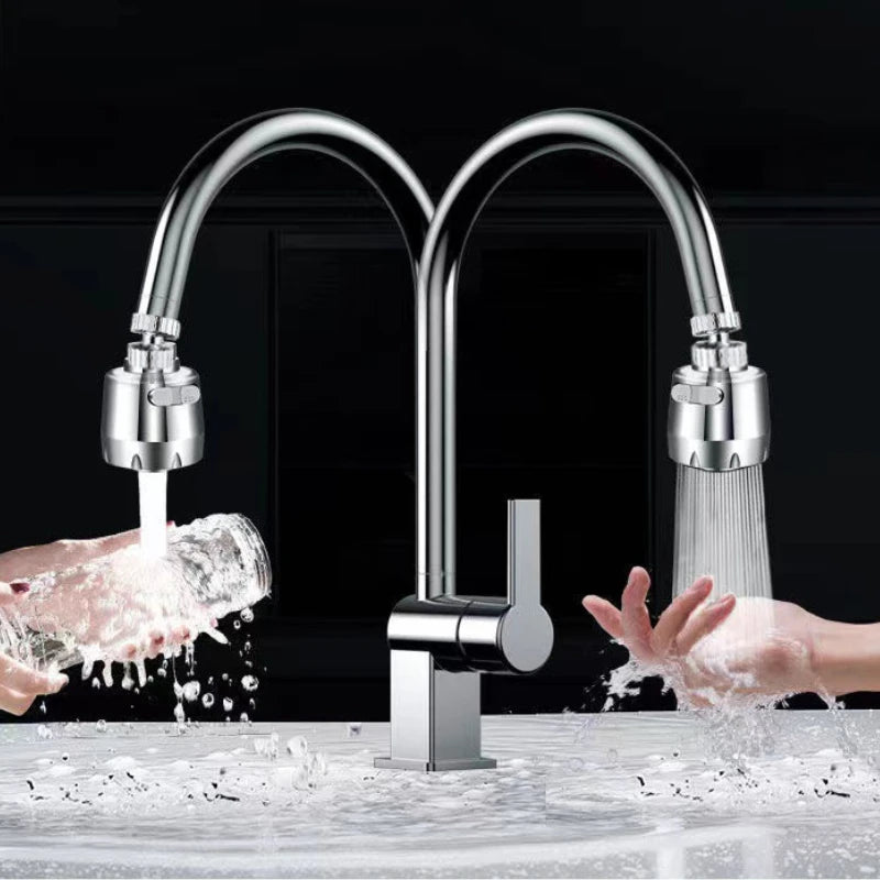 3 Modes Universal Kitchen Faucet Extenders Adapter 360° Rotation Filter Kitchen Gadgets Spray Water Saving Faucet Accessories Peaceful Pleasures Health and Wellness