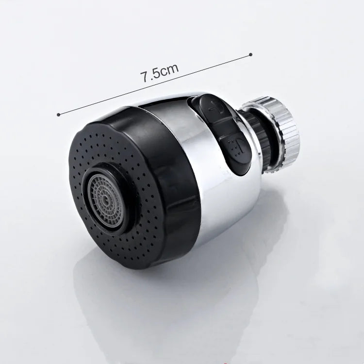 360° Swivel Kitchen Faucet Aerator | 2-Mode Spray Head Filter