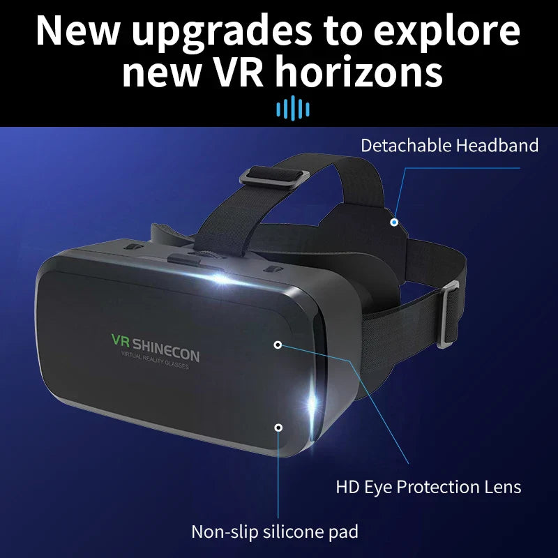 VR 3D Headset Goggle & Game Controller Set for Smartphone